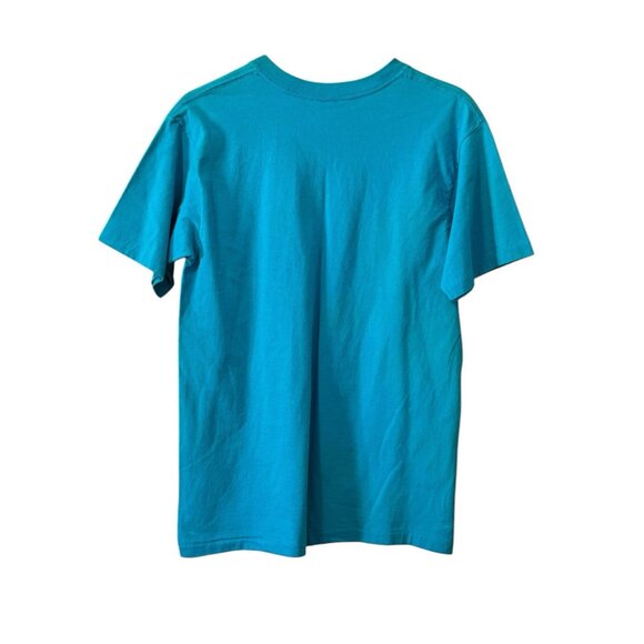 Anvil Pre Shrunk 90s 80's Chicago T-Shirt Made In USA Crew Neck Women Medium VTG - Picture 2 of 8